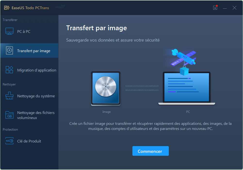 Transférer des données avec Windows 10 Easy Transfer par transfert d'image - 1