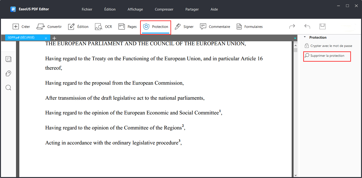 comment enlever mot de passe pdf iphone