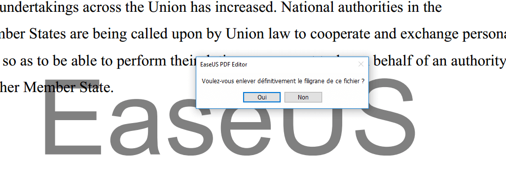 supprimer le filigrane d'un pdf