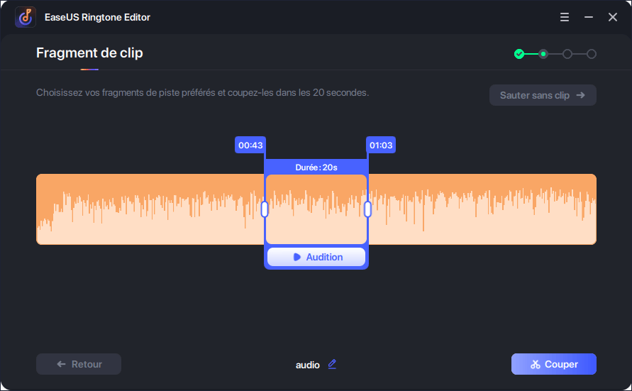 Découper votre chanson 