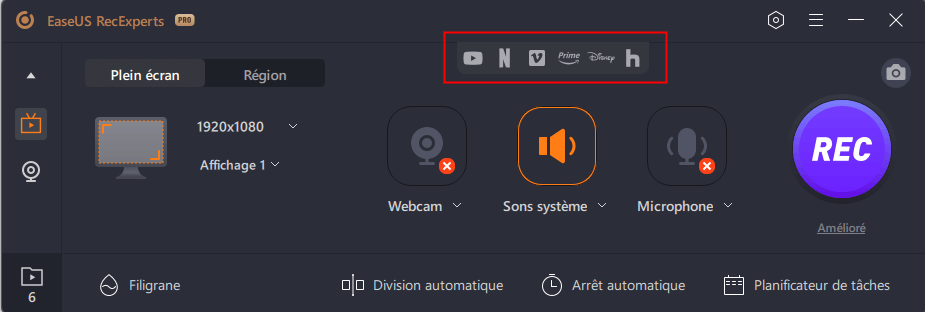 Choisissez un site