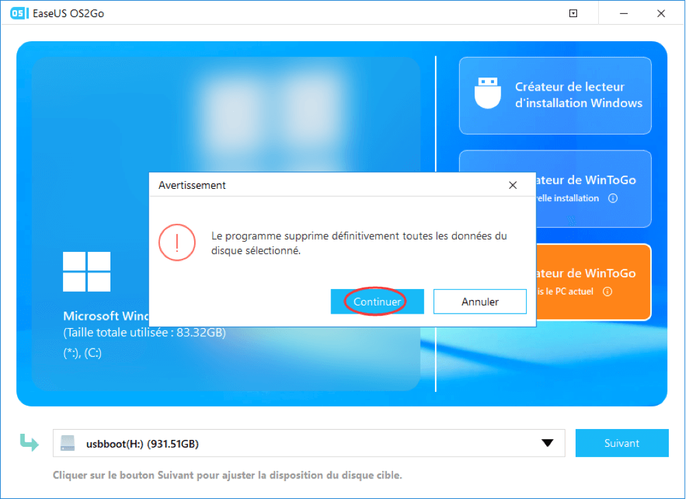 comment utiliser os2go étape 2