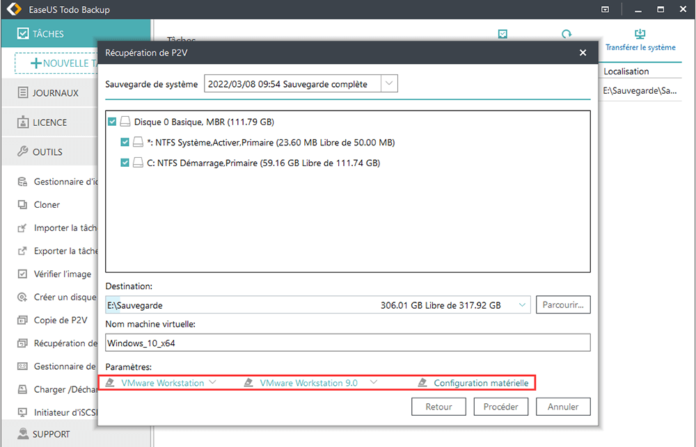 Sélectionnez le fichier image