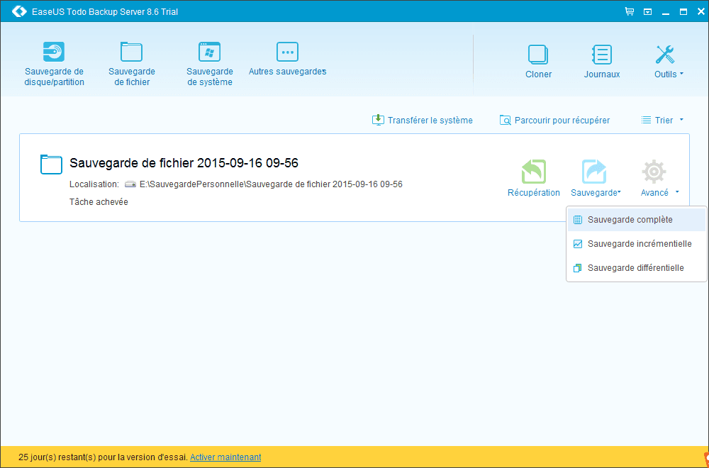 L'échange de désinstallation de sbs 2003 a échoué root