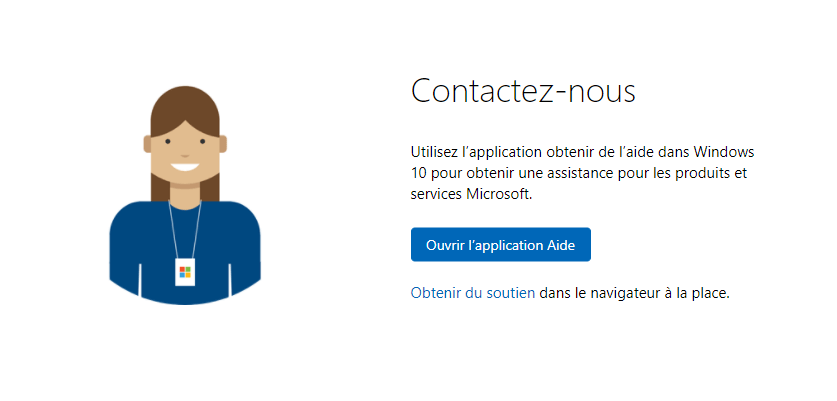 Obtenir de l'assistance avec Microsoft Support