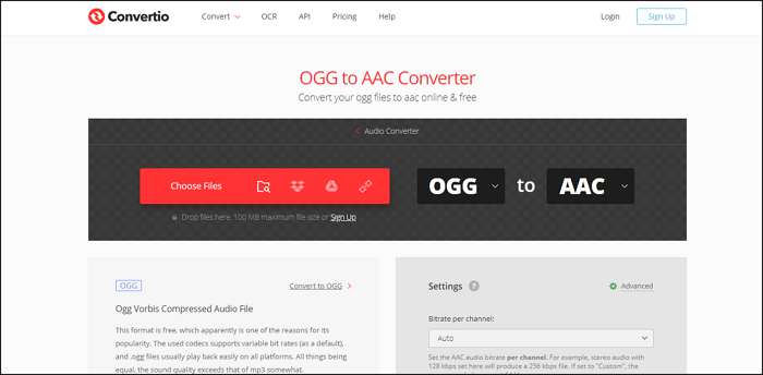Convertir des fichiers média en ligne