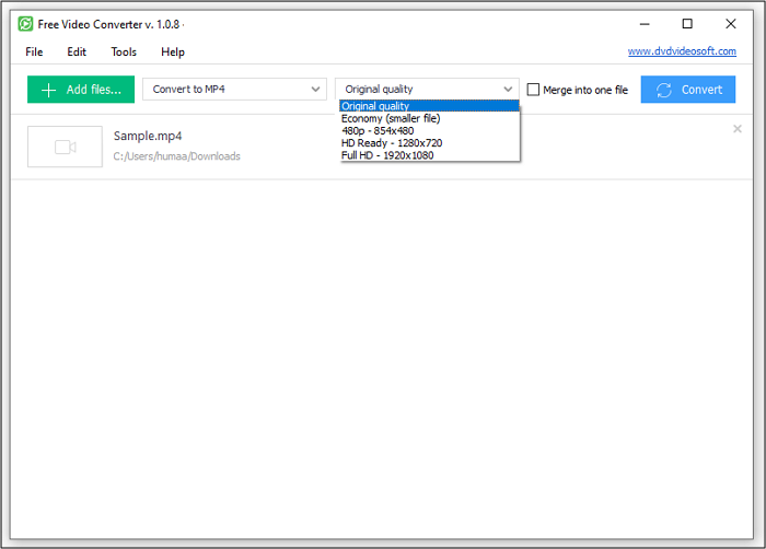 Convertisseur vidéo DVDVideo Soft 