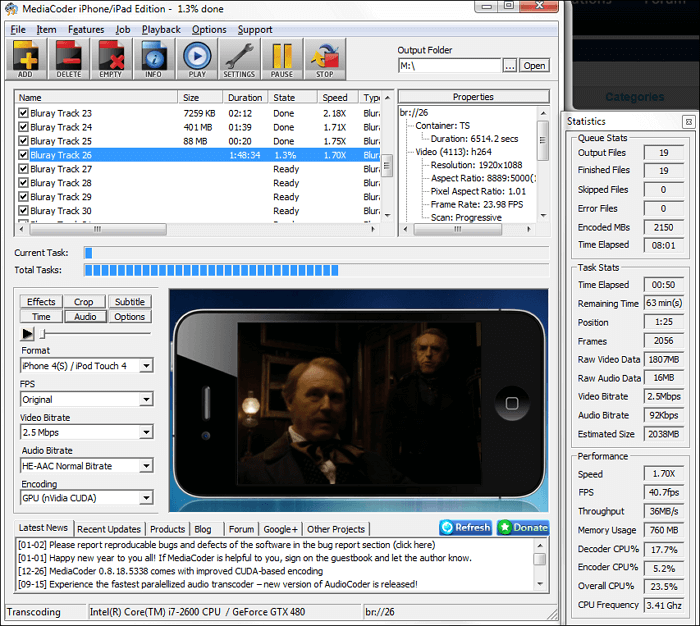 MediaCoper - Convertisseur vidéo open source 