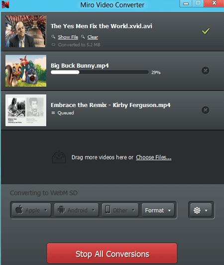 Miro Video Converter 