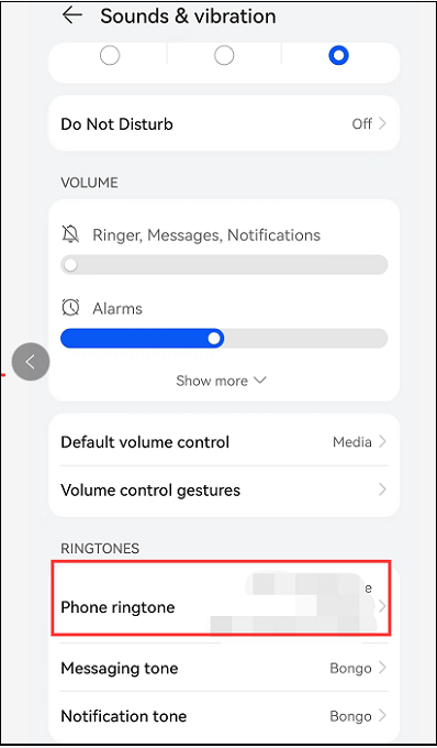 Définir une sonnerie personnalisée sur Android - 1