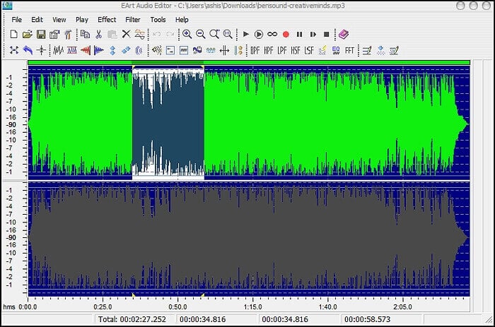 Audiio Editor pour fusionner les fichiers