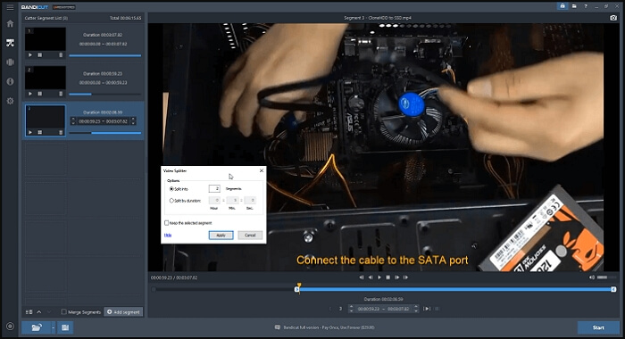 bandicut - le meilleur coupeur de mp4