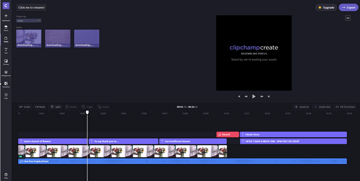 éditeur wmv en ligne - Clipchamp