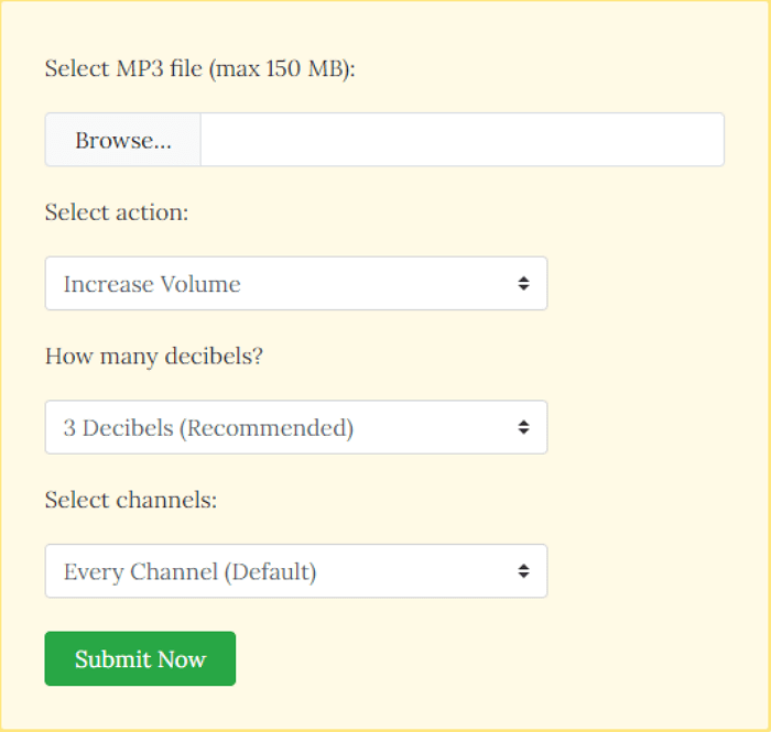 fileconvert mp3 loudder
