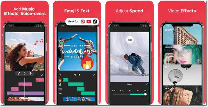Application d'édition vidéo MOV - Inshot