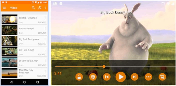 faire une boucle vidéo sur android