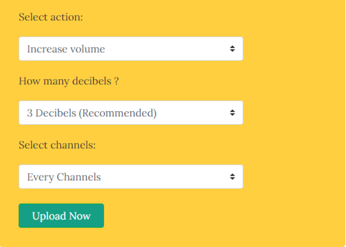 Mp3 Louder augmente le volume de l'audio mp3