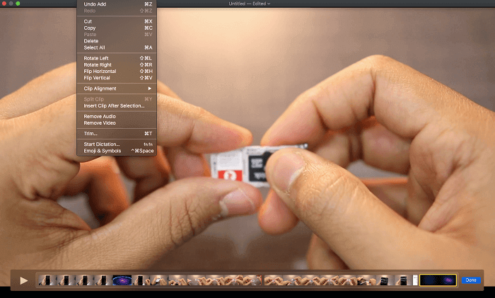 utiliser quicktime pour couper une vidéo