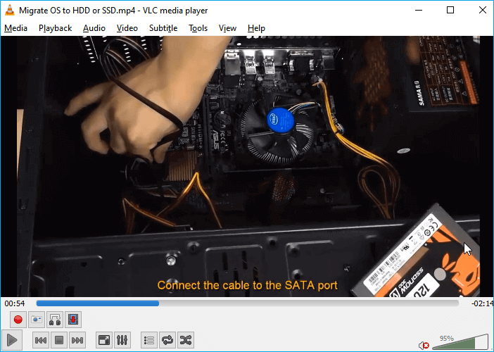 couper une vidéo avec vlc windows