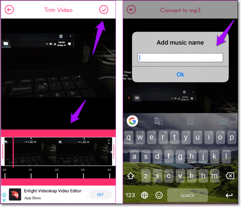 Extraire l'audio de YouTube avec Video to MP3 Cnverter