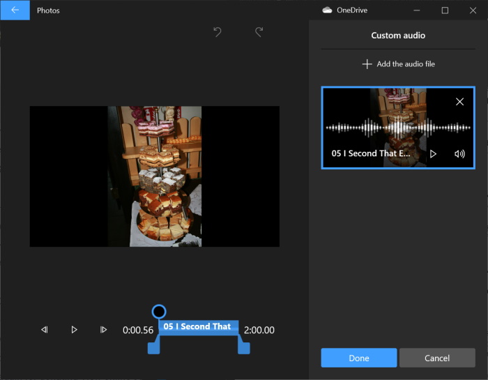 Importation de musique