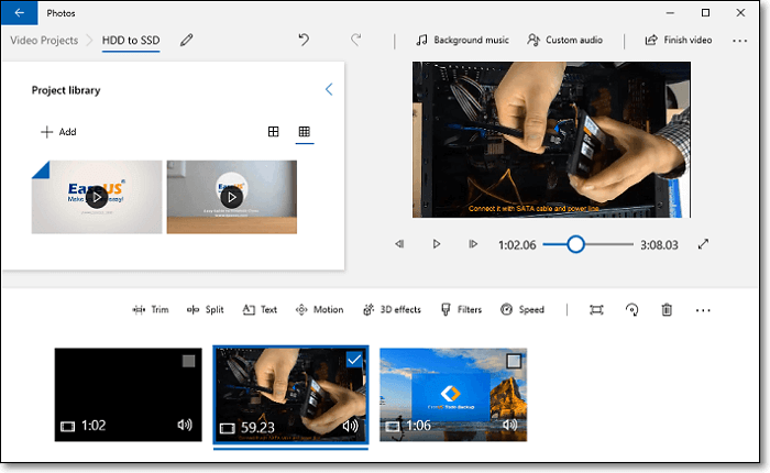 éditeur vidéo pour Windows - meilleure application de montage vidéo