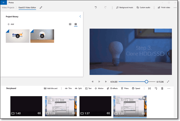 windows video editor - meilleur coupeur mp4