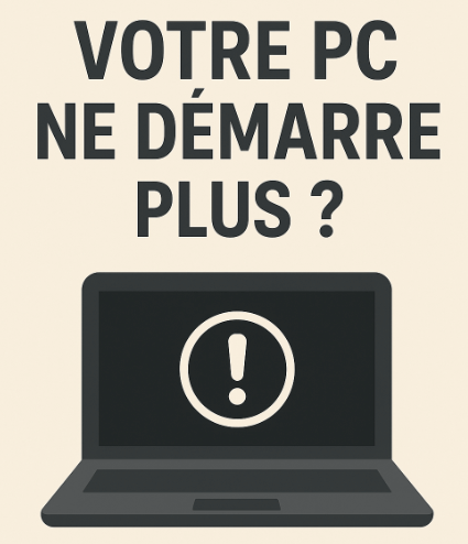 Mon PC ne démarre plus