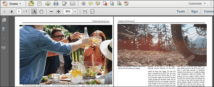 acrobate aplatir pdf