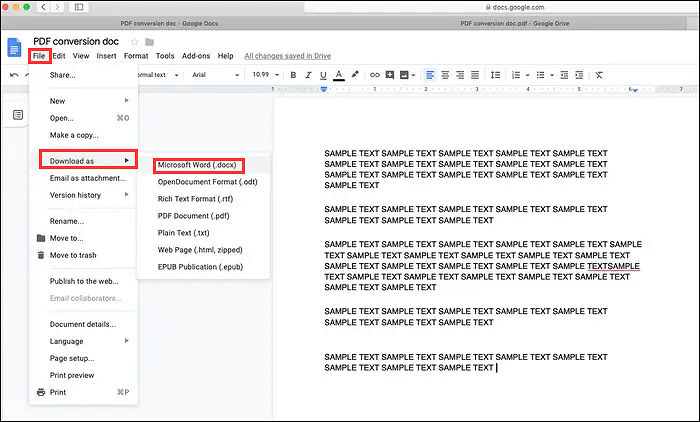 Convertir des PDF en Word sur Mac