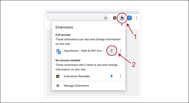 surligneur pdf hypothes