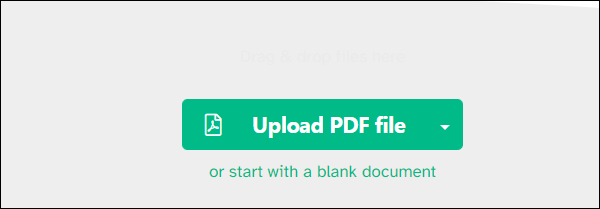 Uploader le fichier PDF