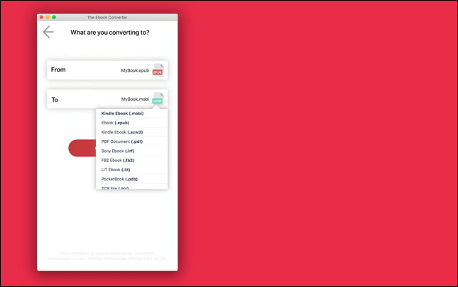 convertir kindle en pdf avec ebook converter