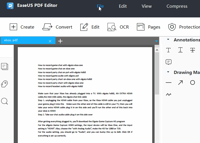 éditeur de pdf pour Windows