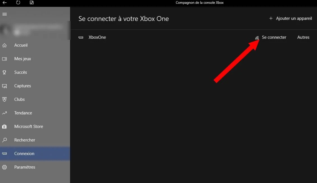 Connectez votre Xbox à votre PC