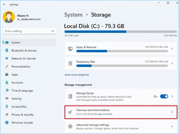 recommandations de nettoyage