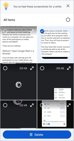 cliquez sur supprimer les fichiers en double