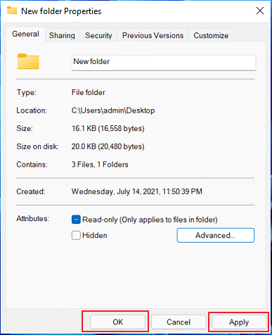 Secure folder with password