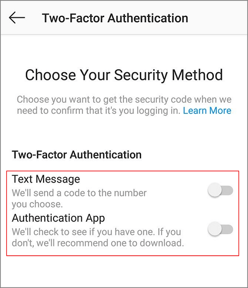 authentification à deux facteurs