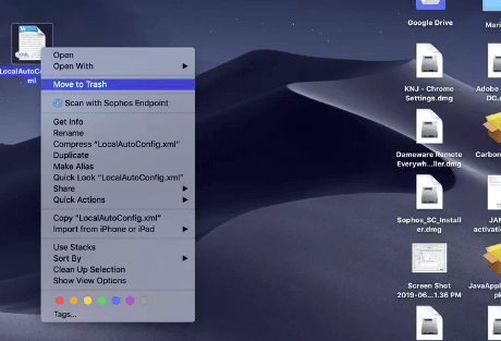 Supprimer les fichiers