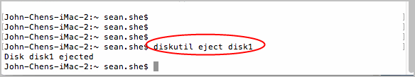 réparer le disque dur qui ne s'affiche pas dans le Terminal 4