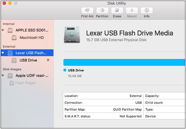 Utilitaire de disque