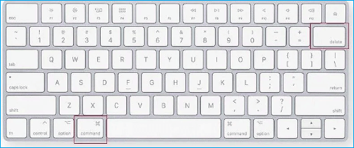 supprimer des fichiers sur mac