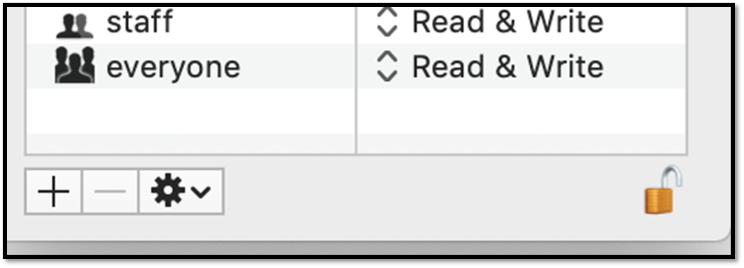 icône de verrouillage