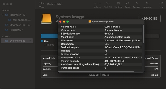 Copier des fichiers vers NTFS sur Mac