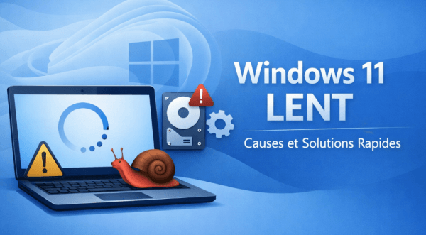 mon pc est lent windows 11