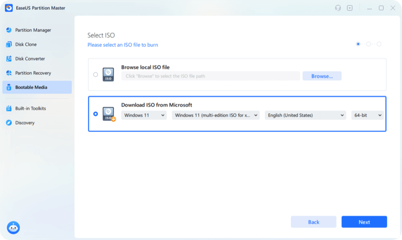 graver l'ISO de Windows 11 sur USB