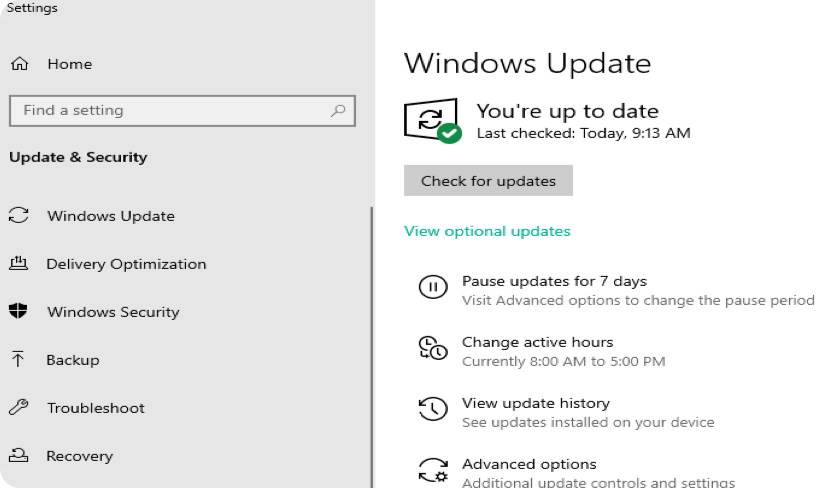 vérifier la disponibilité